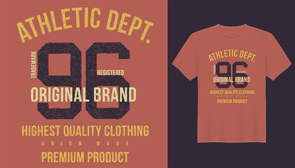 Athletic design, typography, sport wear graphic, college print, t shirt graphic