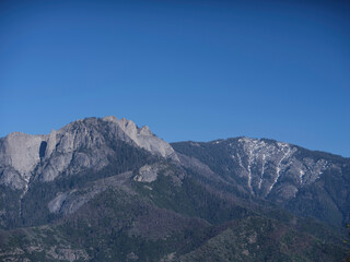 Fototapeta na wymiar Sequoia mountains park