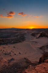 Fototapeta na wymiar Atacama desert Chile
