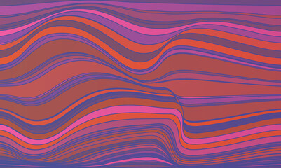 Modern wave curve abstract presentation background