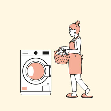 洗濯カゴ Images Browse 358 Stock Photos Vectors And Video Adobe Stock