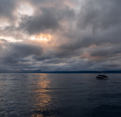 Dawn over Lake Tahoe