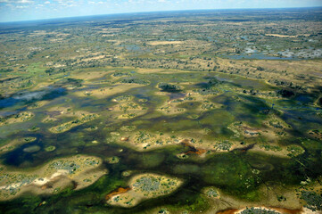 Seit über 45 Jahren die grösste Überschwemmung des Okavango-Deltas in der Kalahri