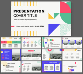 Vector Presentation Templates. Infographic elements for use in Presentation, Flyer and Leaflet, SEO, Marketing, Webinar Landing Page Template, Website Design, Banner.