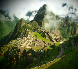 Machu Pichu landscape