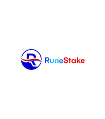 Naklejka premium Rune Stake creative modern vector logo template