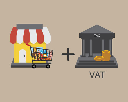 value added tax (VAT) to be add on top of product or service