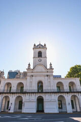 Cabildo building, national historic monument, in Buenos Aires, Argentina