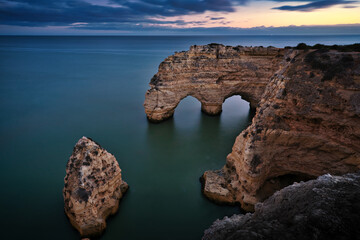 Natural Arch & Sunset