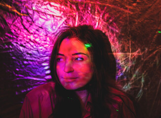 Frau Orchideen Lichter