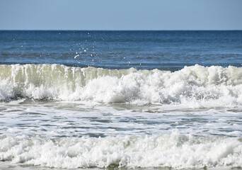 Waves Breaking on the Shore