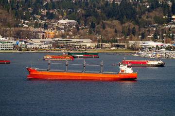Fototapeta premium Downtown Vancouver, British Columbia, Canada - March 2016: