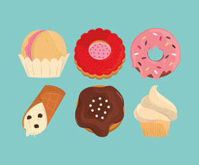 sweet dessert set