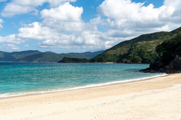 奄美群島　加計呂麻島の実久ビーチ