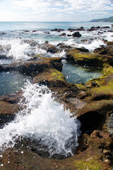 奄美大島　ビラ海岸のハートロック