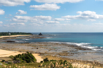 奄美大島の土浜シェルビーチ