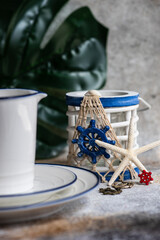Marine themed place setting