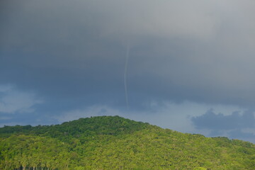 Indonesia Anambas Islands - Telaga Island waterspout