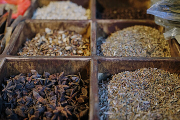 Spices close-up