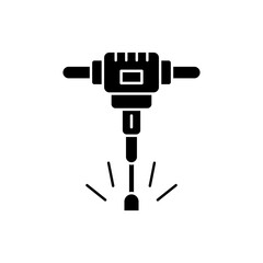 Jack hammer icon