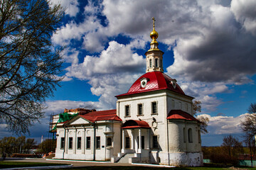 Fototapeta na wymiar Church of the Resurrection Slovusheye, in Kolomna, Russia