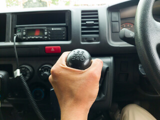 driving interior