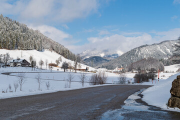 Mostviertel in winter