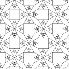 Fototapeta premium Geometric pattern for your design and background
