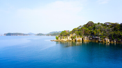 Fototapeta na wymiar 九十九島の風景