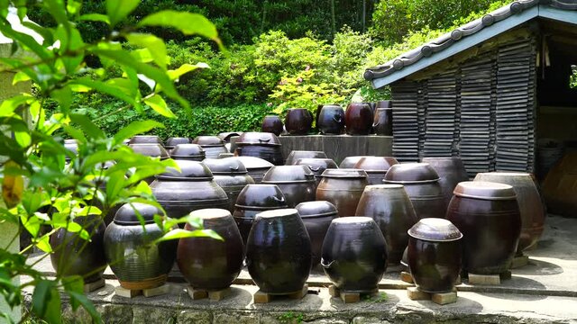 한국의 장독대와 장독