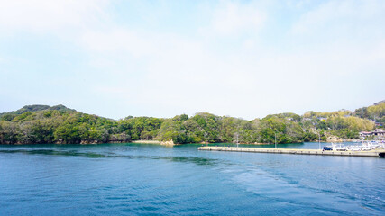 Fototapeta na wymiar 九十九島の風景
