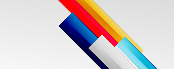 Color abstract lines trendy geometric background for business or technology presentation, internet poster or web brochure cover, wallpaper