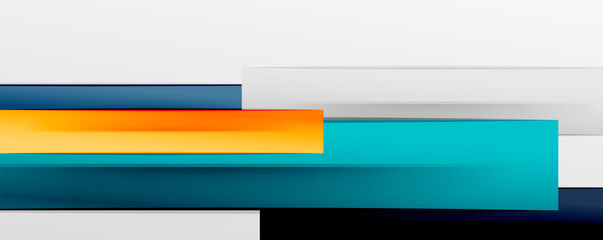 Multicolored lines background. Design template for business or technology presentations, internet posters or web brochure covers