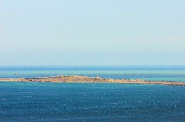 The beautiful island of Nargin. Baku. Azerbaijan.