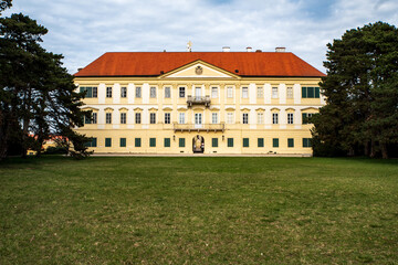 Fototapeta na wymiar Valtice castle in Czech republic