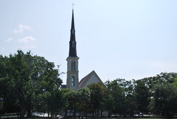 Historische Kirche in der Altstadt von Charleston, South Carolina © Ulf