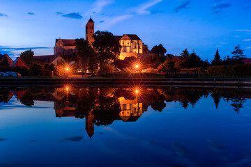 Naklejka premium Bilder Abendspaziergang durch die Weltebestadt Quedlinburg harz
