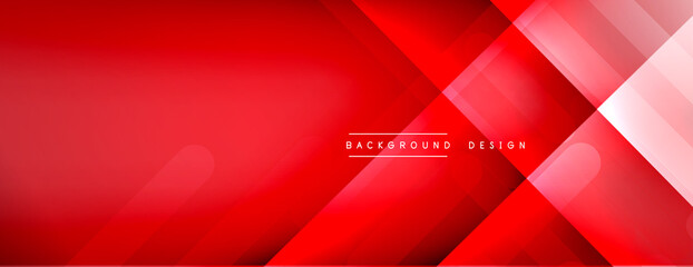 Dynamic lines abstract background. 3D shadow effects and fluid gradients. Modern overlapping forms