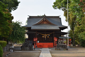 日本　埼玉　高岩天満神社　5月　風景