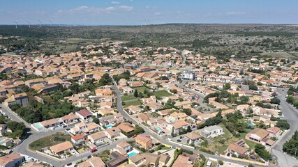 Village occitan dans le sud de la France,