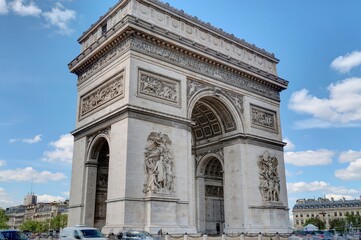 Fototapeta premium arc de triomphe à Paris