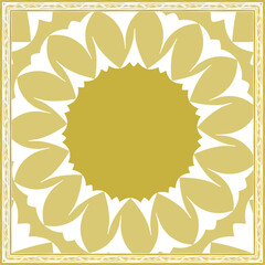 Design of hijab or scarf motifs with abstract patterns. can be used also for other fabric 