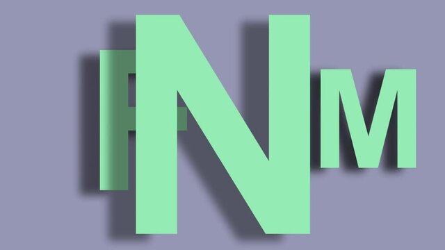Abstract background streaming letters
2D animated quick changing letters.Seamless loop.