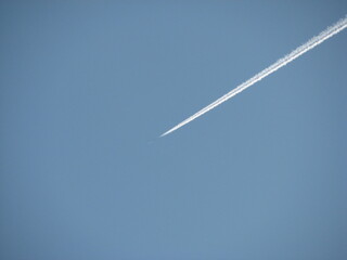 airplane in the sky