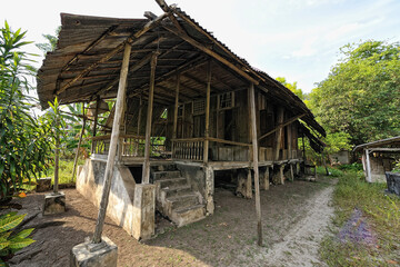 An old fishermen's indonesian village