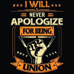 i will never apologize for ebing union viking womens Logo Vector Template Illustration Graphic Design design for documentation and printing