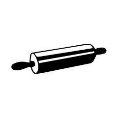Rolling pin Icon Graphic illustration Isolated on White Background