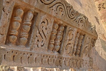 ruins of an temple in alwar,rajasthan,india,asia
