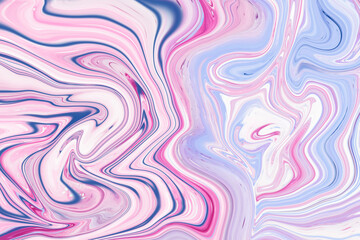 Abstract background. Liquid and fluid marble texture, colourful pastel paint, mix colors.