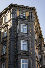 the beautiful architecture in the german city hamburg photographed by day